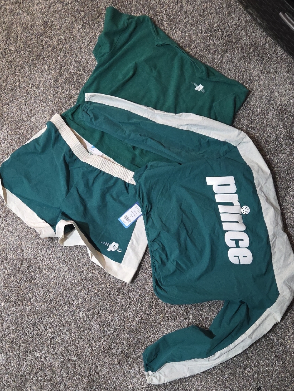 Prince Pickleball Outfit ! Shorts - L, Shirt - S, Jacket - M